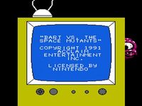 The Simpsons - Bart Vs The Space Mutants, capture décran